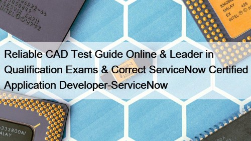 Reliable CAD Test Guide Online & Leader in ...